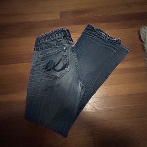 Vintage bootleg flare express jeans